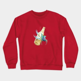 Fizzy Loving Prawn Crewneck Sweatshirt